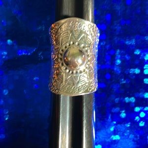 Sterling Silver Wide Ring